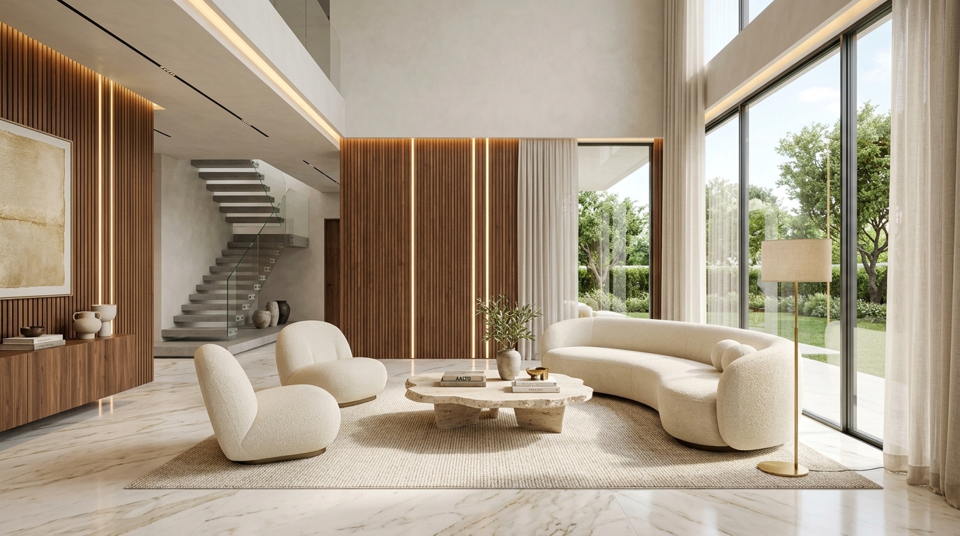 Living Room Architectural Interior